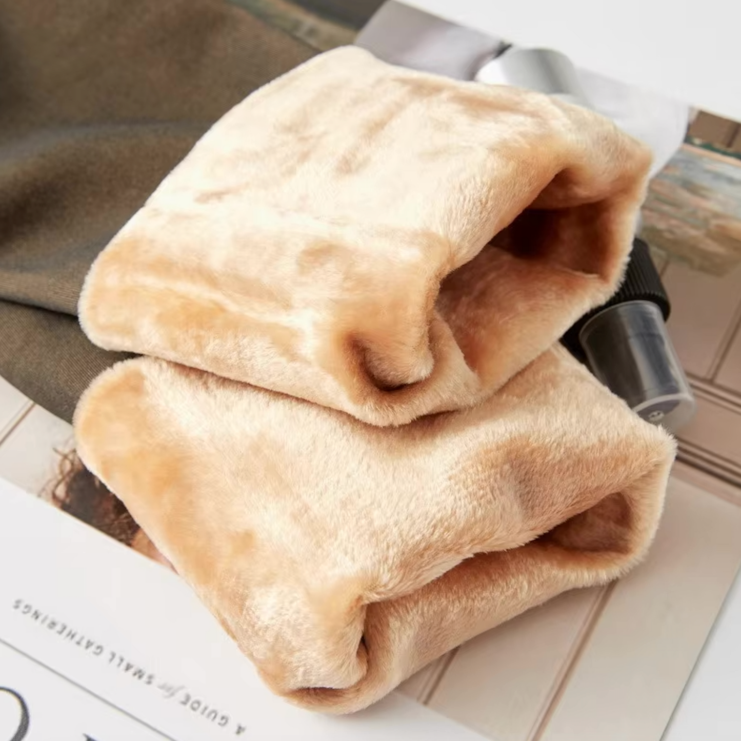 El panty polar transparente