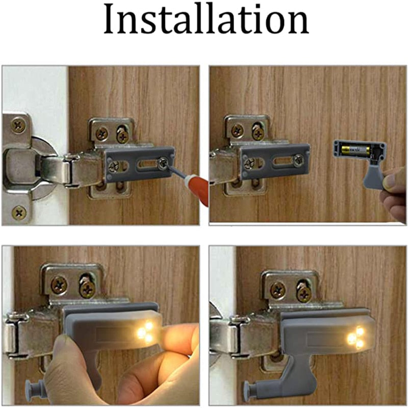 Opplys skapene dine automatisk med enkelhet