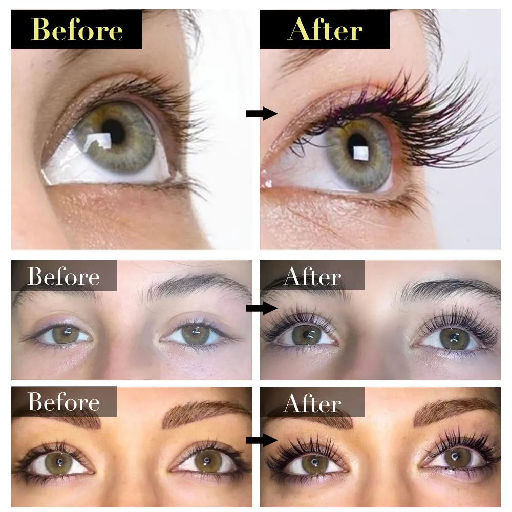 Serum for naturally longer and thicker eyelashes