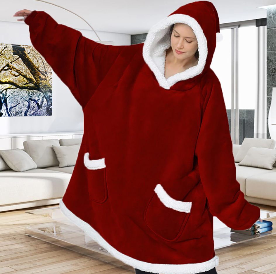 Obrovský, ultra pohodlný plaidový pulóver na úplné uvoľnenie