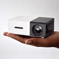 Draagbare projector voor een thuisbioscoopervaring 